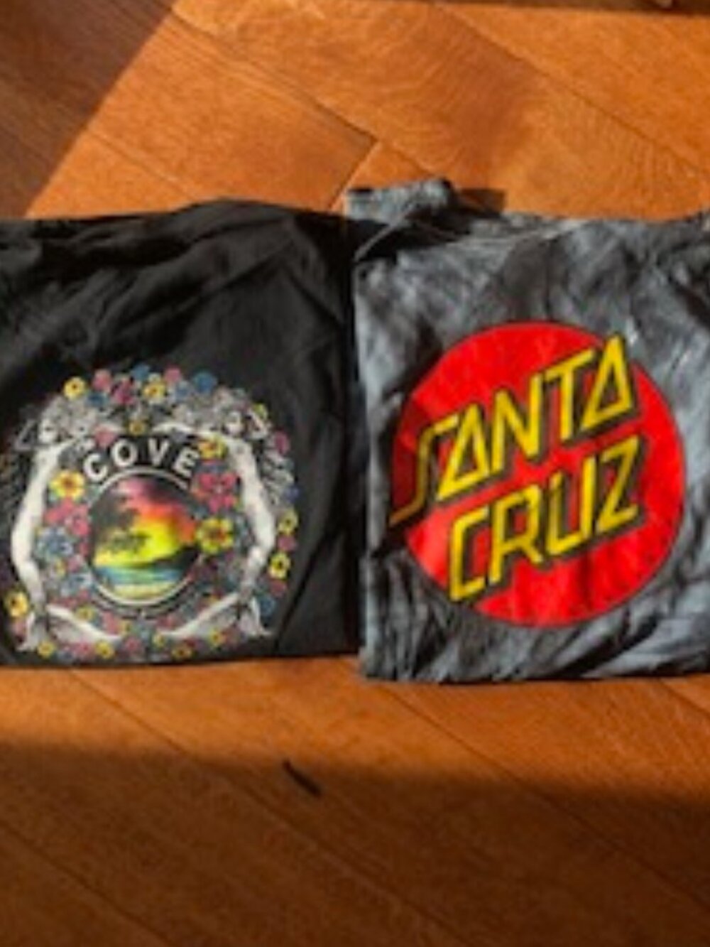 Santa Cruz t-shirts